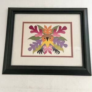 SUMMER OWL Framed Lithograph Print by Kenojuak Ashevak & Pitseolak Niviaqsi